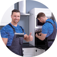 dual fuel, gas and electric oven repairs